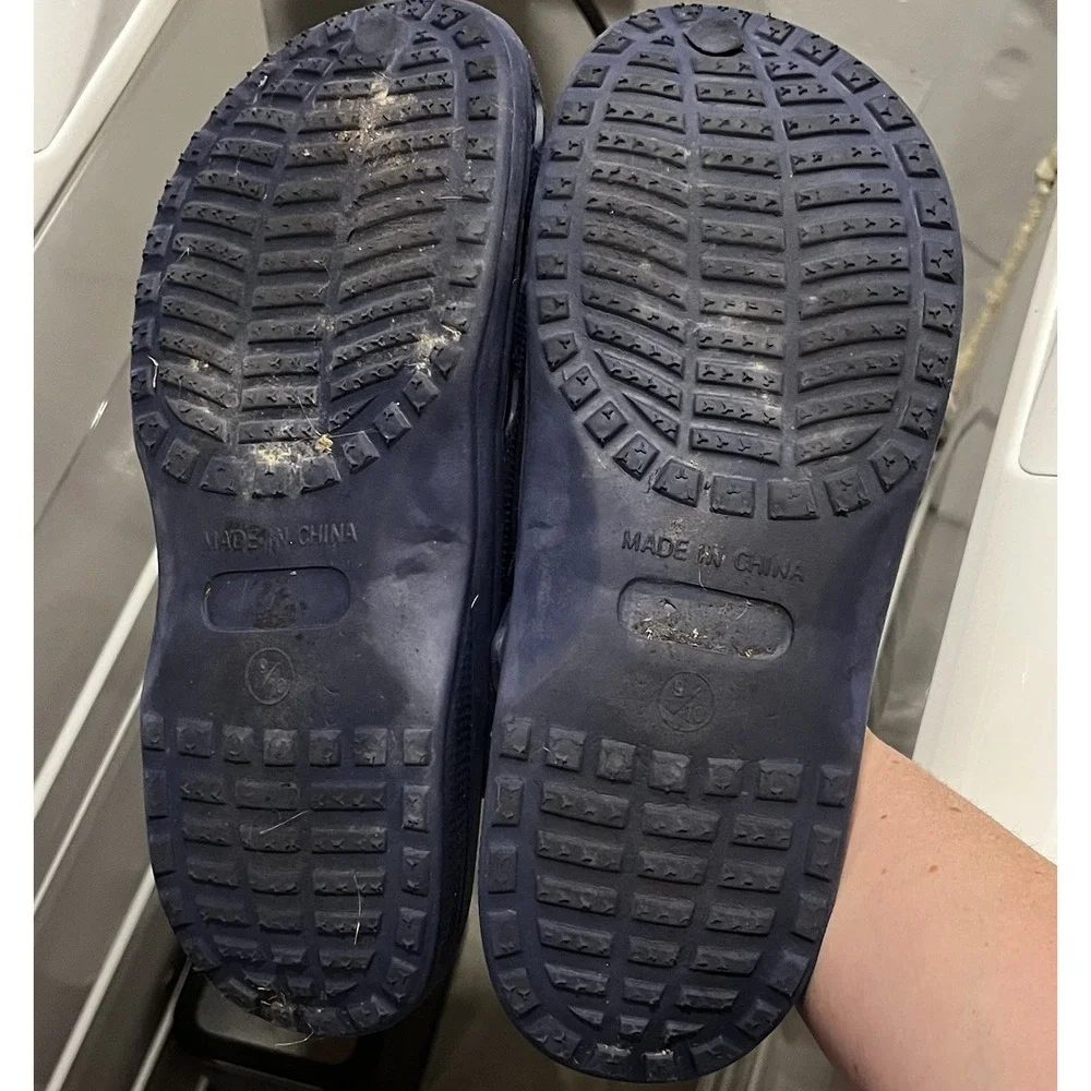 Unbranded‎ Comfort Clogs, Navy, Waterproof, Men's Size 9/10